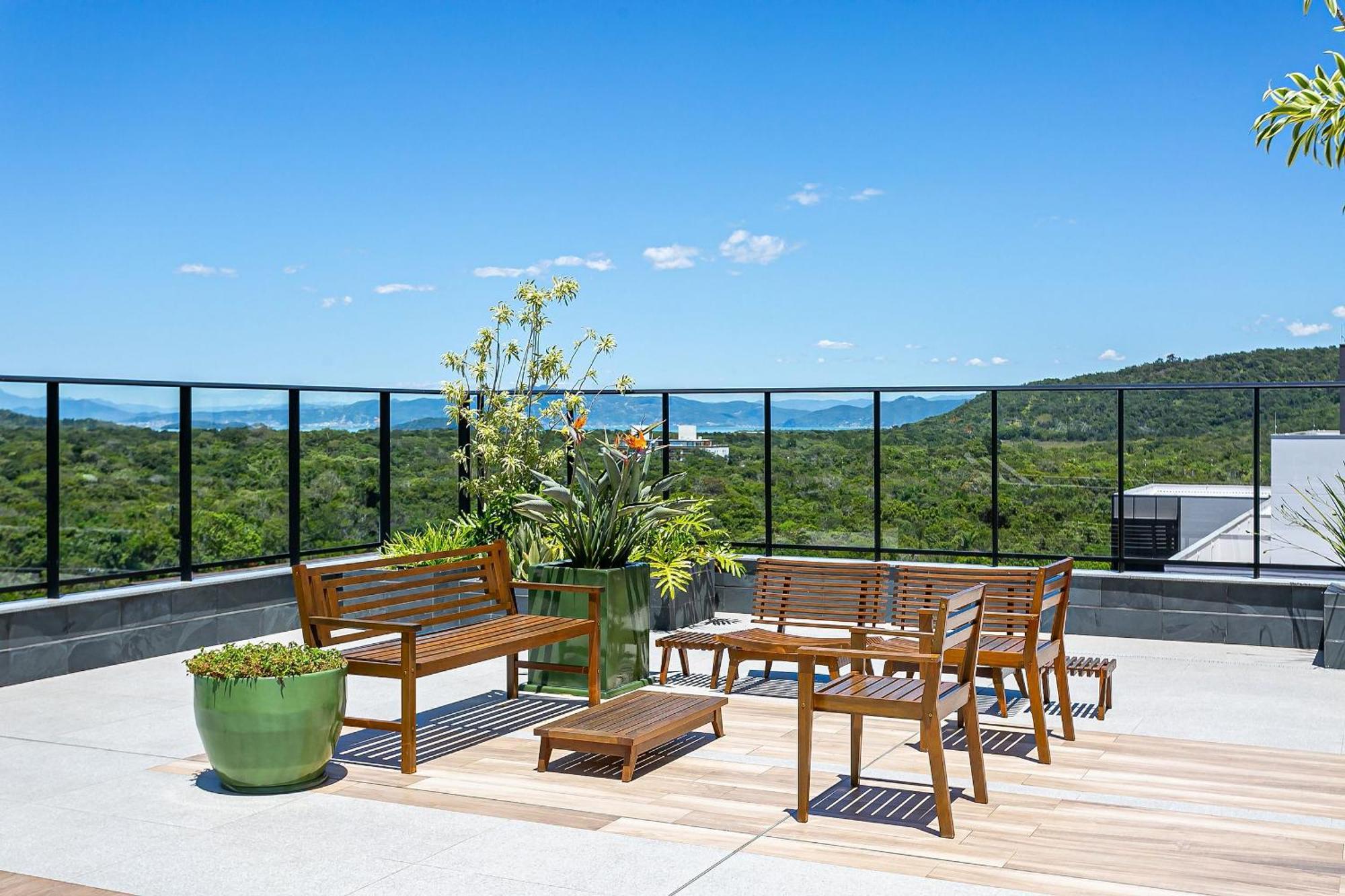 Wi-Fi 300Mb | Rooftop Com Piscina Em Jurere #Ja15 ฟลอเรียนอโปลิส ภายนอก รูปภาพ